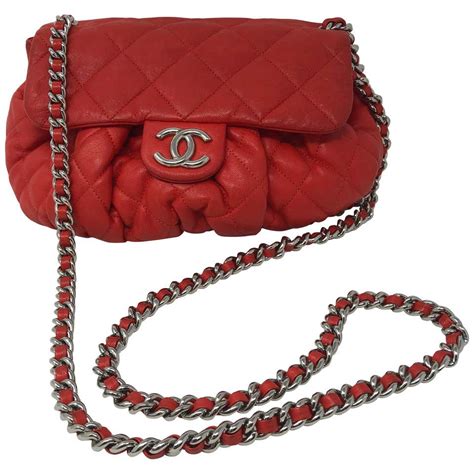 chanel red crossbody|chanel mini crossbody bags.